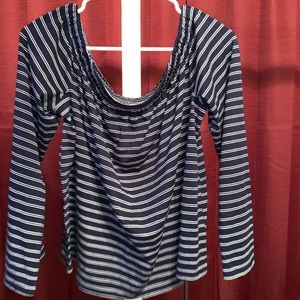 Off the shoulder shirt